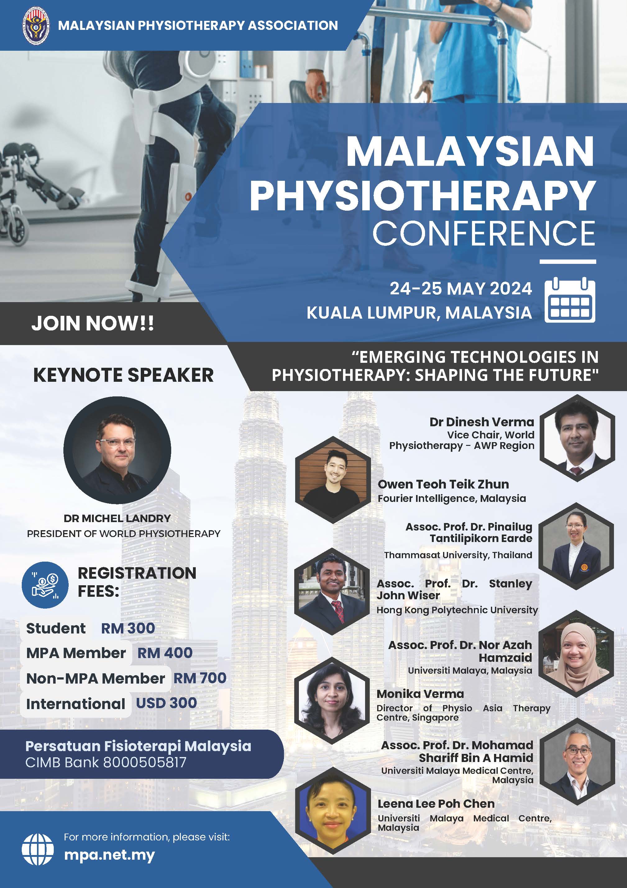 Emerging Technologies In Physiotherapy Shaping The Future World   MPConference 2024  Page 1 